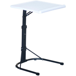 Gr8 Home Folding Laptop Table with Adjustable Tray Black and White - Multi - Wilko - thumbnail 4