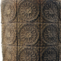Botanik Zandi Flowers Planter 40 x 22cm - Size: 40 x 21.5 x 21.5cm - Brown - Wilko - thumbnail 5