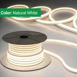 ENER-J 24V Natural White Silicon Neon Strip with Clips and Connector Cable 30m - Size: 100 x 100 x 3000cm - ENERJ - Wilko - thumbnail 6
