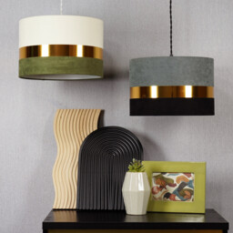 Maddox Shade - Grey, Gold and Black - Wilko - thumbnail 4