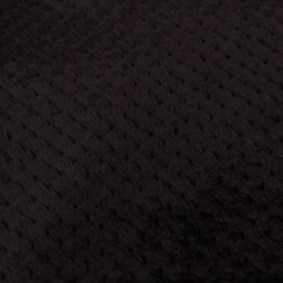 Waffle Soft Fleece Throw Black - My - Wilko - thumbnail 5
