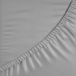 Sweet Dreams Percale Double Grey Fitted Sheet - Wilko - thumbnail 4