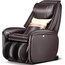 Costway Brown 3D Zero Gravity Massage Chair with Full Body Massage and Back Heater - Size: Single - Wilko - thumbnail 3