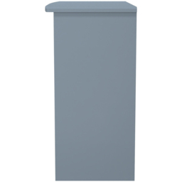 Crowndale Camden 3 Drawer Denim Blue Vanity Dressing Table Ready Assembled - Size: #REF! - Wilko - thumbnail 5