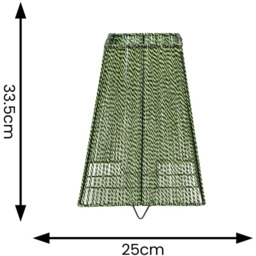 ValueLights Green Rope Candle Battery Operated Outdoor Lantern Garden Light - Size: 33.5 x 25 x 25cm - Wilko - thumbnail 5