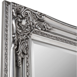Julian Bowen Palais White Dress Mirror - Size: 130 x 40cm - Silver - Wilko - thumbnail 4
