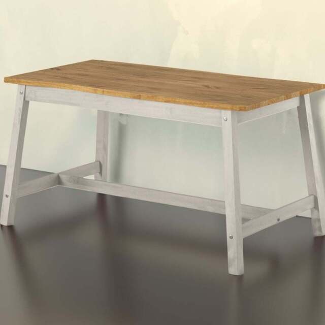 Core Products Corona 4 Seater Large Dining Table Grey - Wilko - image 1