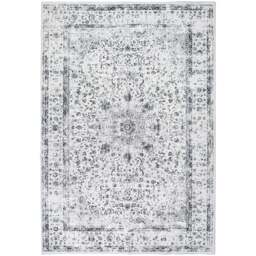 tectake Aliya Washable Rug 274 x 200cm - Size: 0.6 x 200 x 274cm - Grey - Wilko - thumbnail 1