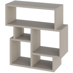 Decortie Karma 5 Compartment Sandstone Side Table - Size: 60.5 x 59 x 22cm - Cream - Wilko - thumbnail 3