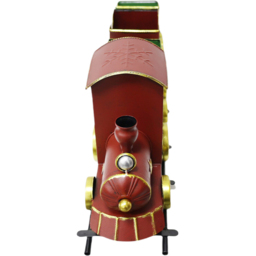 Traditional Metal Train Ornament - Red and Green - Sleigh Bells Ring - Wilko - thumbnail 4