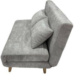 Indoor Living Joshua 2 Seater Grey Sofa Bed - Wilko - thumbnail 6