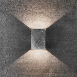Nordlux Fold 10 Galvanised Wall Light - Size: 14.9 x 10.6 x 14.9cm - Silver - Wilko - thumbnail 7