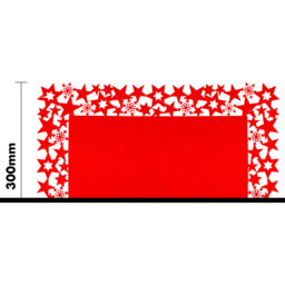 St Helens Red Felt Table Mat 30 x 45cm 2 Pack - Size: 300 x 450 x 3cm - Wilko - thumbnail 5