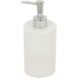 Bali Curve Soap Dispenser - White - Wilko - thumbnail 5