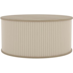 Mateo Round Coffee Table Beige - Wilko - thumbnail 5
