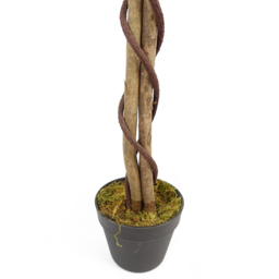 Leaf White Cherry Blossom Artificial Tree in Pot 150cm - Size: 150 x 60 x 60cm - Wilko - thumbnail 4