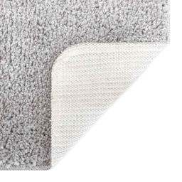 vidaXL Grey Anti-Slip Bath Mat 50 x 80cm - Size: 0.2 x 50 x 80cm - Wilko - thumbnail 4