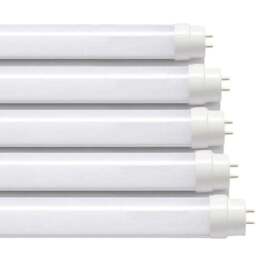 ENER-J Retrofit T8 18W 4000K LED Nano Plastic Tube 120cm 5 Pack - Size: 20 x 20 x 10cm - Wilko