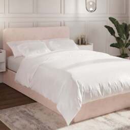 GFW Chiswick Small Double Soft Pink Ottoman Bed - Wilko - thumbnail 1