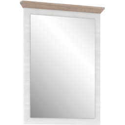 Florence Illopa Nelson and Snowy Oak Mirror - Size: 94 x 70cm - Brown - Furniture to Go - Wilko - thumbnail 4