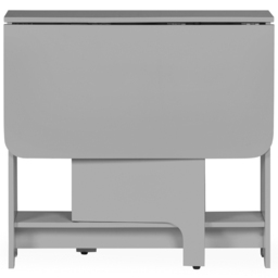 Julian Bowen Gatan 2 Seater Grey Small Gateleg Table Set - Wilko - thumbnail 5