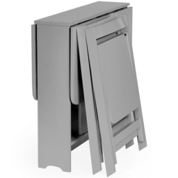 Julian Bowen Gatan 2 Seater Grey Small Gateleg Table Set - Wilko - thumbnail 6
