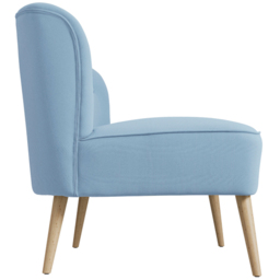 Beau 2 Seater Blue Blonde Wood Sofa - LPD Home - Wilko - thumbnail 5