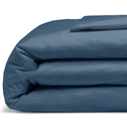 Serene Single Navy Duvet Cover - Blue - Wilko - thumbnail 3