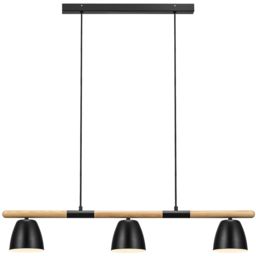 Nordlux Theo Black Pendant Light - Size: 16.5 x 88.5 x 12.5cm - Wilko - thumbnail 4