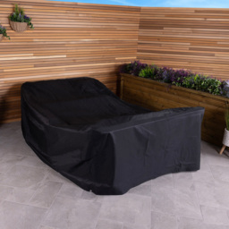 Charles Bentley Large Rectangular Furniture Cover Black - Size: 250 x 175 x 86cm - Wilko - thumbnail 3