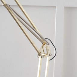 Pacific Lifestyle Alonzo Brass Metal Floor Lamp - Gold - Wilko - thumbnail 5