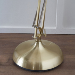 Pacific Lifestyle Alonzo Brass Metal Floor Lamp - Gold - Wilko - thumbnail 6