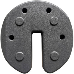 Home Source Anchor Concrete Filled Gazebo Weight 3kg 4 Pack - Size: 5.8 x 22 x 22cm - Black - Wilko - thumbnail 4