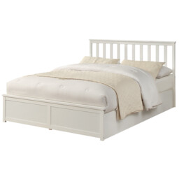 Selena Ottoman Bed - White/King - Wilko - thumbnail 3