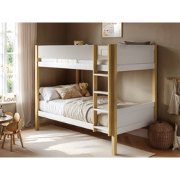 Flair Mateo White Ribbed Detachable Bunk Bed - Size: Single - Wilko - thumbnail 7