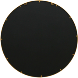 MirrorOutlet The Circulus Gold Metal Round Window Garden Wall Mirror 100 x 100cm - Size: 100 x 100 x 3cm - Wilko - thumbnail 5