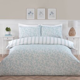 Coral Cove Duvet Set - Blue/Double - Divante - Wilko - thumbnail 1