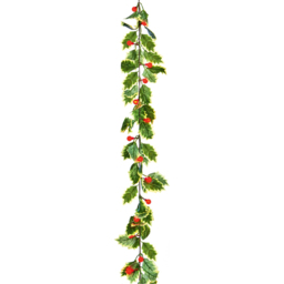 Samuel Alexander Warm White LED Artificial Garland with Berries 180cm - Wilko - thumbnail 1