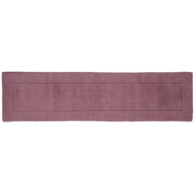 Esme Mauve Wool Runner 60 x 230cm - Purple - Esme Home - Wilko - image 1