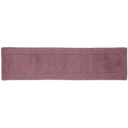 Esme Mauve Wool Runner 60 x 230cm - Purple - Esme Home - Wilko