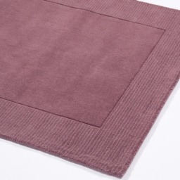Esme Mauve Wool Runner 60 x 230cm - Purple - Esme Home - Wilko - thumbnail 3