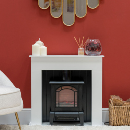 ValueLights Flickering LED Candles with Remote Control 3 Pack - Size: 18 x 7.5 x 7.5cm - White - Wilko - thumbnail 6