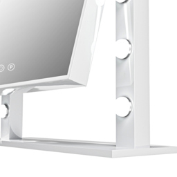 Jack Stonehouse White Mae Hollywood Vanity Mirror with 12 LED Bulb - Size: 55 x 44cm - Wilko - thumbnail 5