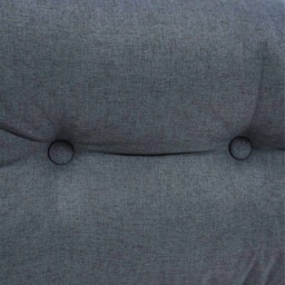 Living and Home Dark Grey Washable Wedge Headboard Pillow with Side Pocket 50 x 180cm - Size: 50 x 180 x 20cm - Wilko - thumbnail 5