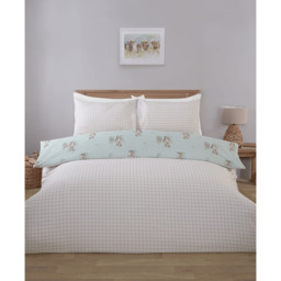 Highland Cows Duvet Set - Blue/Double - Divante - Wilko - thumbnail 3