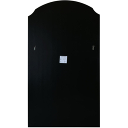 MirrorOutlet The Curva Black Edged Dual Arch Wall Mirror 180 x 100cm - Wilko - thumbnail 4
