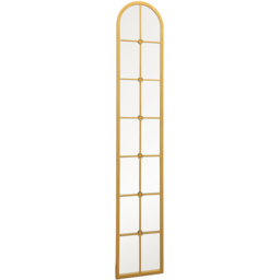 MirrorOutlet The Arcus Gold Framed Arched Leaner Garden Wall Mirror 170 x 30cm - Size: 170 x 30 x 3cm - Wilko - thumbnail 4