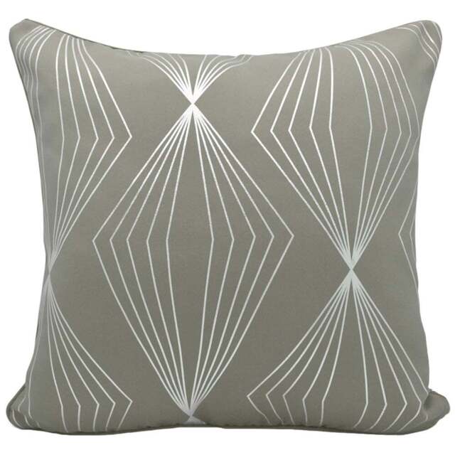 Velosso Onyx Grey Filled Cushion 43 x 43cm 2 Pack - Wilko - image 1
