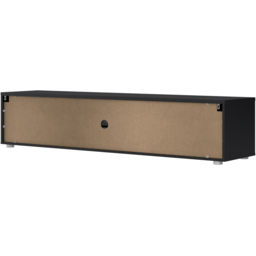 Furniture To Go Media 2 Door Single Drawer Black Wide TV Unit - Size: 39.8 x 177.2 x 38.4cm - Wilko - thumbnail 7