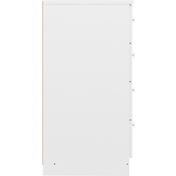 Seconique Denver 4 Drawer White Gloss Storage Chest - Wilko - thumbnail 6